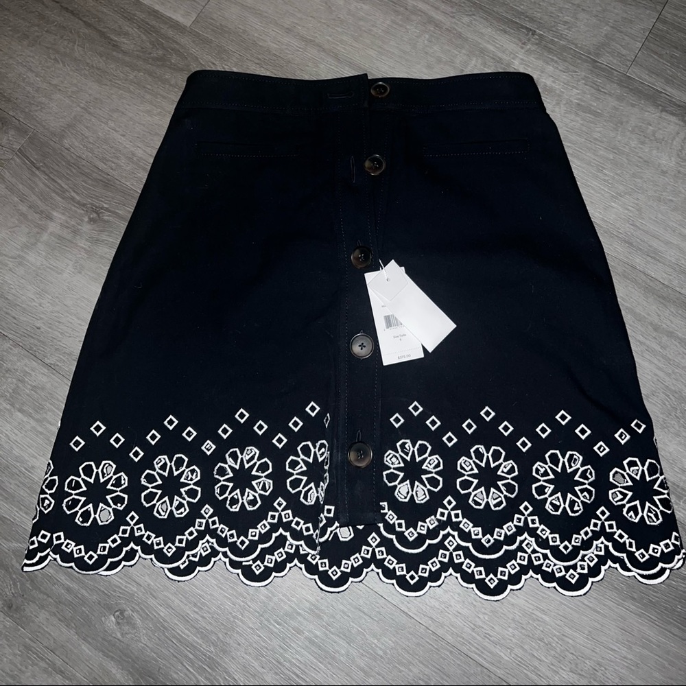 10 Crosby derek lam dark blue skirt
